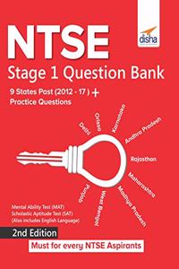 NTSE Stage 1 Question Bank - 9 States Past (2012-17) + Practice Questions