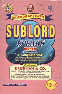 Sublord speaks volume-1-2-3 (KP) Latest edition