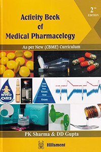 Activity Book of Medical Pharmacology As Per New (CBME) Curriculum - 2/edition, 2021