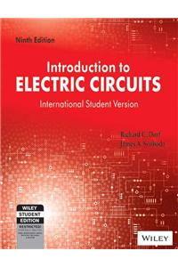 Introduction To Electric Circuits 9Th Ed  Isv