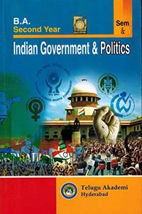 B.A Second Year Indian Government and Politics [ ENGLISH MEDIUM ]