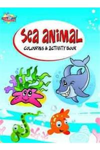 Sea Animal Colouring & Activity Book