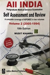 All India Post Graduate Medical Entrance Examination: Self Assessment And Review Voll-2