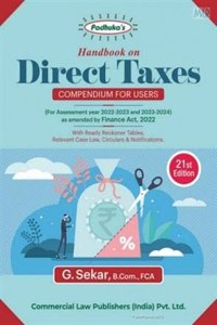 Padhuka's Handbook on Direct Taxes 21st Edition 2022