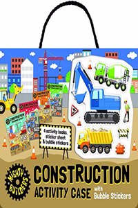 Construction Activity Case with Bubble Stickers