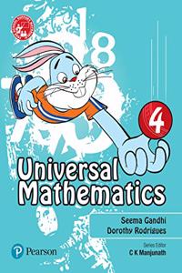 Universal Mathematics for CBSE Class 4 by Pearson