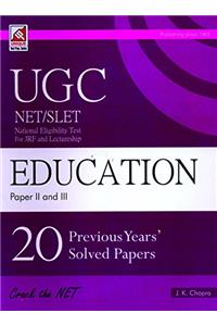 UGC NET/SLET National Eligibility Test For JRF and Leectureship EDUCATION