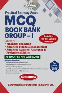 Practical Learning Series MCQ Book Bank Group-I As per CA Final New Syllabus 2023