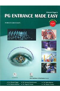 PG Entrance Made Easy Volume 1