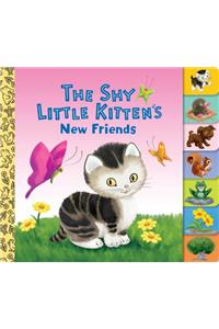 Shy Little Kitten's New Friends