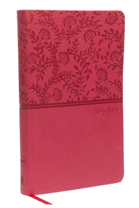 NKJV, Value Thinline Bible, Standard Print, Imitation Leather, Pink, Red Letter Edition