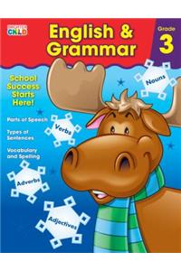 English & Grammar Workbook, Grade 3