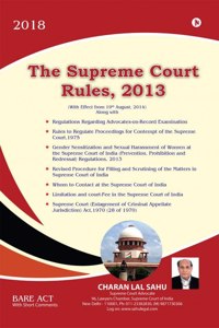 The Supreme Court Rules, 2013: With Effect from 19th August,2014