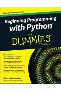 Beginning Programming with Python for Dummies