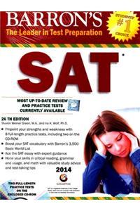 Barron's SAT 2014 (With CD) (English) 26th Edition