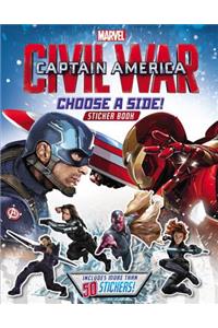 Marvel's Captain America: Civil War: Choose a Side Sticker Book