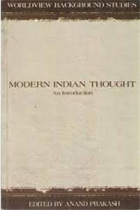 Modern Indian Thought An Introduction