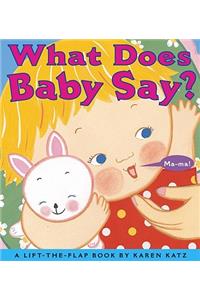 What Does Baby Say?