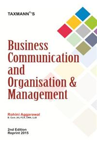 Business Communication And Organization And Management