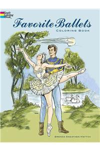 Favorite Ballets Coloring Book