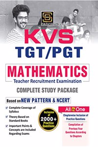 KVS PGT MATHEMATICS COMPLETE STUDY PACKAGE (English Medium)