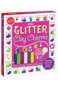 Make Glitter Clay Charms