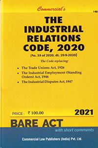 Commercial's The Industrial Relations Code, 2020