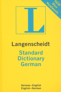 Langenscheidt Standard Dictionary: German: German - English, English - German