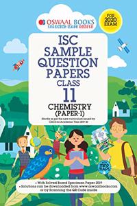 Oswaal ISC Sample Question Paper Class 11 Chemistry Book (For 2020 Exam)