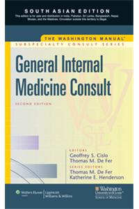 The Washington Manual Subspecialty Consult Series General Internal Medicine Consulty (Ie)