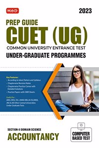 MTG Prep Guide CUET (UG) Common University Entrance Test Chapterwise Question Bank Accountancy With Practice Papers | Section-II Domain Entrance Exam Preparation Book 2023