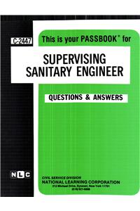 Supervising Sanitary Engineer