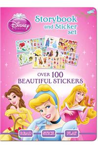 Disney Princess Sticker Storybook Set