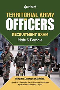 Territorial Army Officers Recruitment Exams 2019