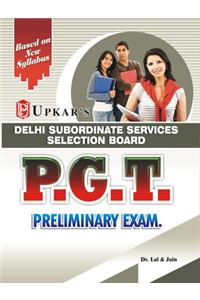 Delhi SSSB PGT Preliminary Exam.