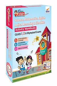 Perfect Genius Junior Activity Workbooks for Science, Mathematics, English, Logical Reasoning & Life Skills for Class 1, 2 & Olympiad Exams