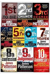 james patterson collection 8 Books Set RRP - 63.92(8th Confession,7th Heaven,3rd Degree,2nd Chance,4th of July,1st to Die,The 6th Target,The 5th Horseman)(womens murder club)