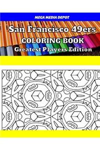 San Francisco 49ers Coloring Book Greatest Players Edition