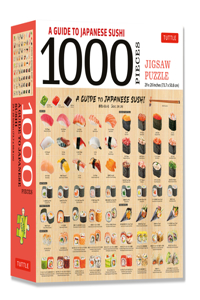 Guide to Japanese Sushi - 1000 Piece Jigsaw Puzzle: Finished Size 29 X 20 Inch (74 X 51 CM)