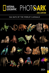 National Geographic: The Photo Ark 2024 Wall Calendar