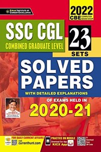 Kiran SSC CGL Solved Papers 2020 to 2021 (English Medium)(3519)