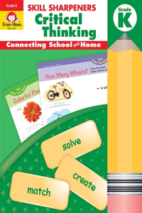 Skill Sharpeners: Critical Thinking, Kindergarten Workbook