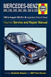 Mercedes-Benz 124 Series Petrol & Diesel (85 - Aug 93) Haynes Repair Manual