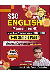 Sample Paper 1-18 English Mains (Tier-II)