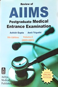 REVIEW OF AIIMS POSTGRADUATE MEDICAL ENTRANCE EXAMINATION - VOL.2 9TH EDI.