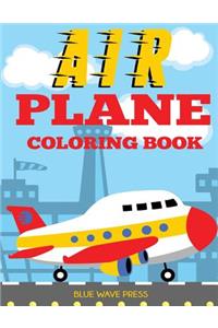 Airplane Coloring Book