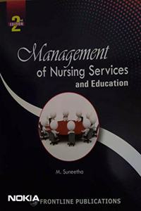 Management of Nursing Services and Education [Paperback] M. Suneetha