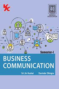 Business Communication B.Com 1St Year Semester-I Kuk/Hp University (2020-21) Examination