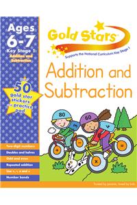 Gold Stars KS1 Addition and Subtraction Workbook Age 6-8