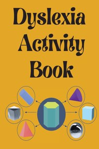 Dyslexia Activity Book.Educational book. Contains the alphabet, numbers and more, with font style designed for dyslexia.